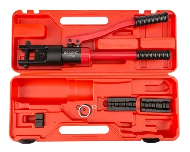 фото Ручной гидравлический пресс для наконечников Rexant