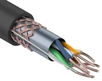 фото Кабель S/FTP 4х2х0.51 кат.5е медь наружн. прокл. 305м (м) Rexant 01-0344