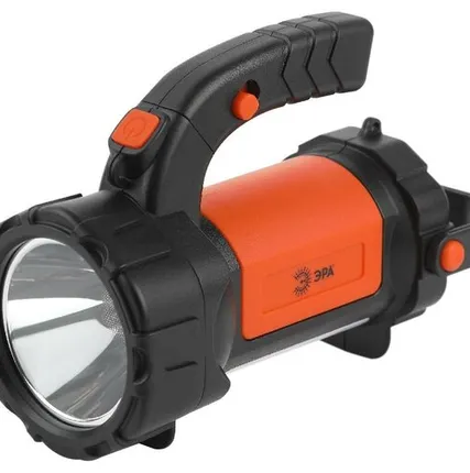Фото №0 Светодиодный фонарь ЭРА PA-606 прожектор аккумуляторный 5 Вт, литий, поворотная ручка, Альфа