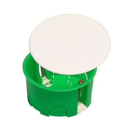 Фото №0 Коробка распределительная СП 80х45мм с крышкой HEGEL КР1202