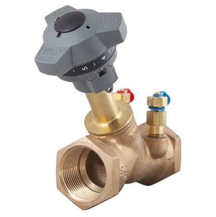 Фото №0 Клапан 32 PN 25 балансировочный резьбовой бронзовый