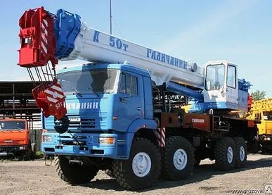 фото КС 65713-5 автокран 50 т. с противовесом (КАМАЗ-6560)