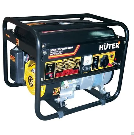 Фото №0 Генератор бензиновый HUTER DY4000LX