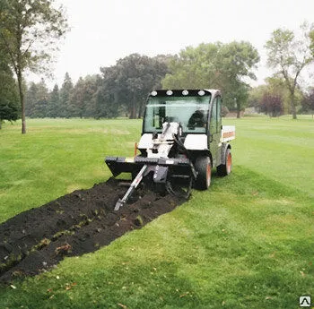 Фото №0 Траншеекопатель аренда