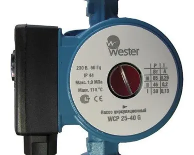 фото Насос Wester WCP 25-60G (с гайками)