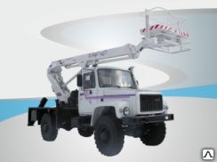 фото Автогидроподъемник ТА-18 на шасси ГАЗ-3309 (4х2) (2 мест. кабина)