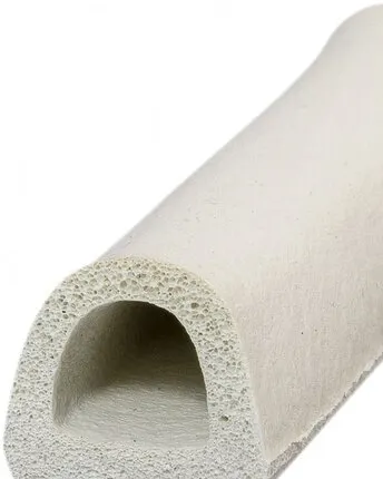 Фото №0 Уплотнитель SILA Уплотнитель резиновый SILA D-профиль 6 м белый