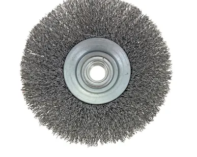 фото Щетка металлическая  для УШМ тарелка М14, 115 мм