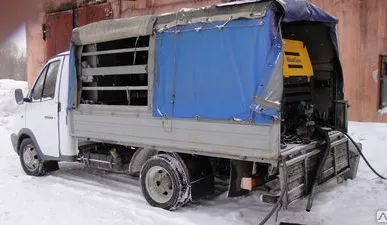 фото ПРЕДЛАГАЕМ В АРЕНДУ ДИЗЕЛЬНЫЙ КОМПРЕССОР НА БАЗЕ АВТО С ОТБОЙНЫМИ МОЛОТКАМИ