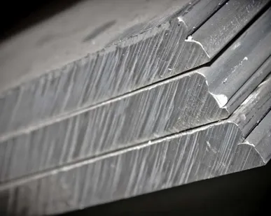 фото Плита дюралюминиевая Д16БТ