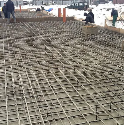 Фото №0 Монтаж опалубки (плиты)