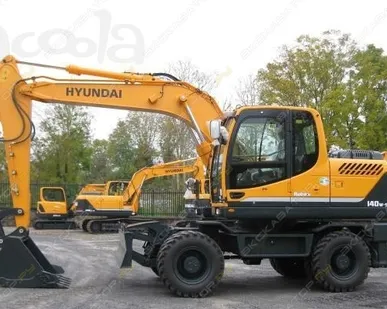 фото Аренда колесного экскаватора Hyundai R140W-9S, Санкт-Петербург