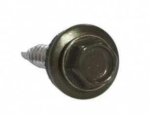 Фото №0 Саморез 4,8х28 HARDWEX RR 32 Темно-коричневый под насадку для крепления кровельного листа к деревянным конструкциям 00000018102