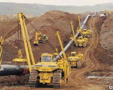 фото Аренда трубоукладчика Komatsu
