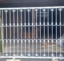 Фото №0 024 Решетка металлическая. Кованая, объемные, распашные.