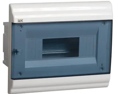 фото Бокс ЩРВ-П-9 мод. встраив. пластик IP41 PRIME ИЭК MKP82-V-09-41-20