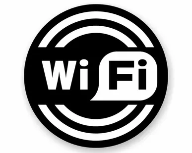 фото Наклейка Wi-Fi круглая