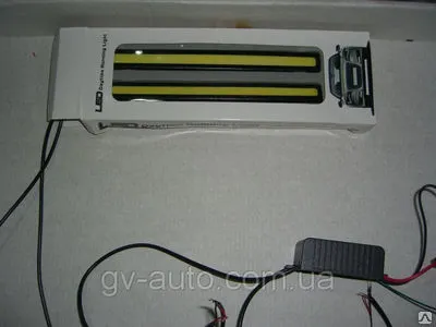 Фото №0 Дневные ходовые огни - DRL - 17-2 белые с функцией стробоскопа