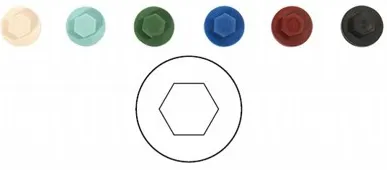 фото Колпачки HARPOON RAL9006