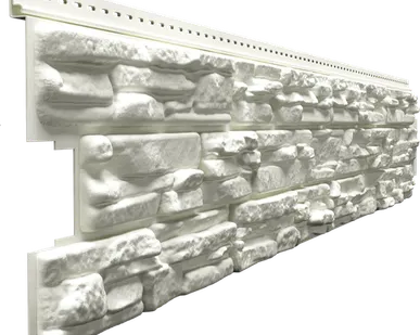 фото Сайдинг Docke ROCKY Кокос Деке LUX под камень