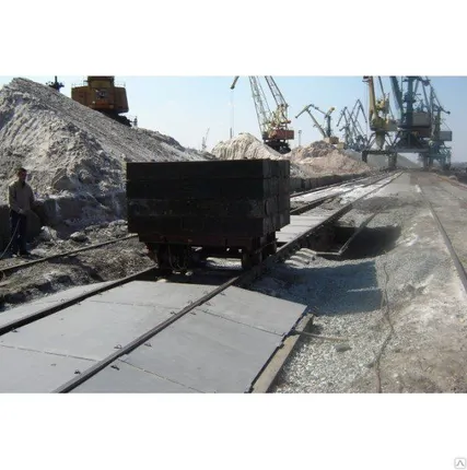 Фото №0 Вагонные весы для статического взвешивания МВСК-120-А (В), 1 платформа УРАЛ