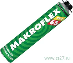 Фото №0 Пена проф. монтажная Макрофлекс 65 всесезонная 850 мл