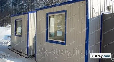 фото Бытовка строительная