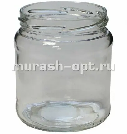 Фото №0 Банка стеклянная "Бочонок" 0,25л винтовая горловина 1-66 (40)