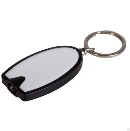 Фото №0 Брелок-фонарик Vivid, белый