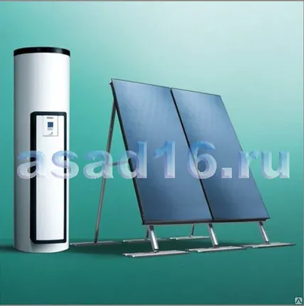 Фото №0 Солнечный водонагрев. 150л. Vaillant auroSTEP plus/4 1.150 HT