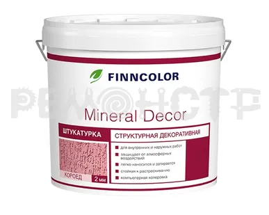 фото Штукатурка вд 25кг MINERAL DECOR КОРОЕД 2,0мм Tikkurila (1) П зз