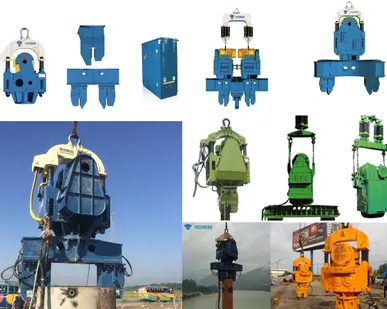 фото Вибропогружатели производства Yongan Machinery