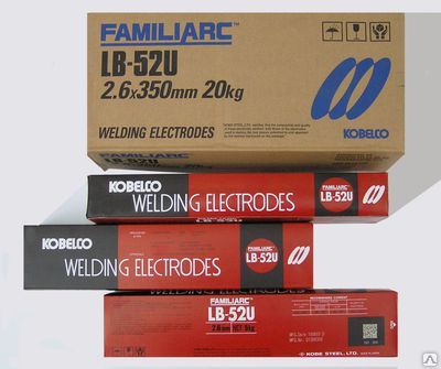 Фото №0 Сварочные электроды LB-52U(Kobe Steel) 2.6mm