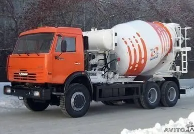 фото Автобетоносмеситель 7 м3 ТУЙМАЗЫ 58147Z шасси КАМАЗ-65115-62