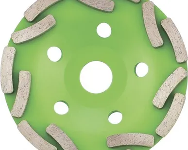 фото Чашка алмазная зачистная 125мм, двухрядная (72955) (СИБРТЕХ)