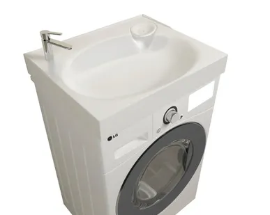 фото Раковина Lavanderia 60х50 на стиральную машину