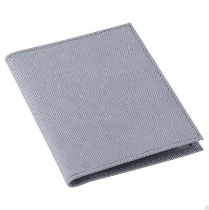Фото №0 Визитница Twill, серая