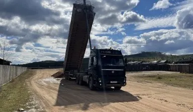 фото УСЛУГИ САМОСВАЛА VOLVO FMX с п/п