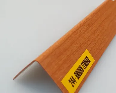 фото Уголок декоративный ПВХ Ideal 20х20х2700 Вишня темная (244)