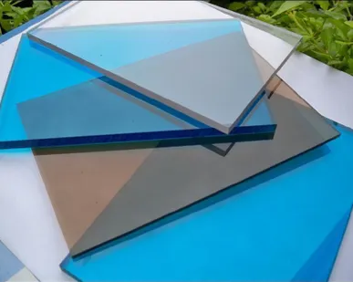 фото Монолитный поликарбонат цветной  Боррекс 1,5 мм.