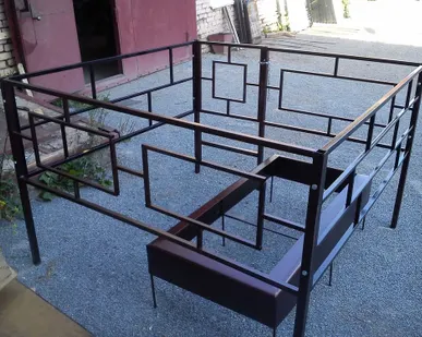 фото Оградка ритуальная