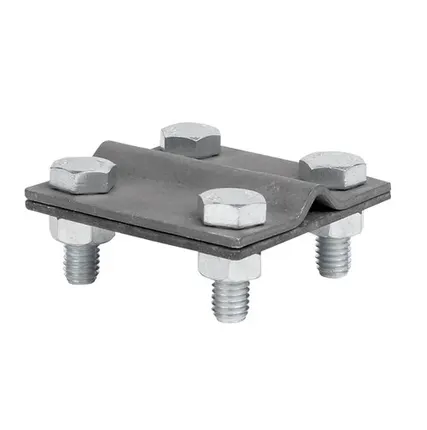 Фото №0 EKF Зажим универсальный полоса 30 - прут 10 (пластина 57x57мм) HZ EKF