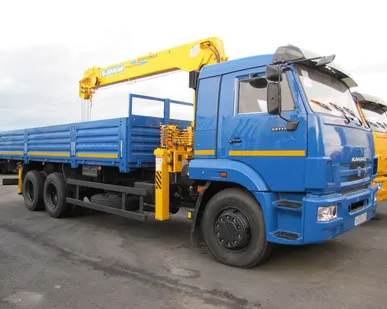 фото Кран-манипулятор КМУ КАМАЗ 65117-773010-19+SOOS AN SCS736LII нижн.упр. + бо