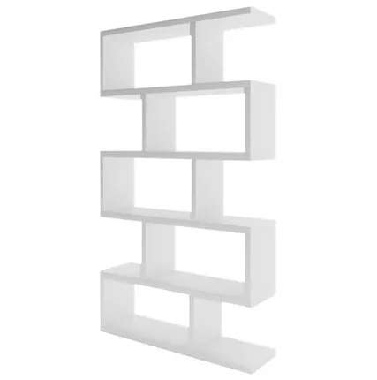 Фото №0 стеллаж SNAKE 995х1780х280мм белый тамбурат