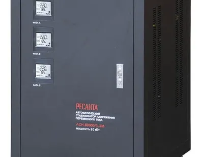 фото Стабилизатор напряжения РЕСАНТА АСН-80000/3-ЭМ