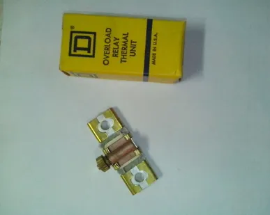 фото Squared overload relay thermal unit