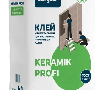 фото Клей БЕРГАУФ Keramik PROFI класс C1 /25кг/56 шт