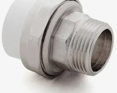 фото Муфта полипропиленовая комбинированная 32мм*3/4 дюйма, американка, наружнняя РТП 10647