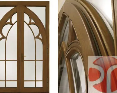 фото Элитные деревянные евроокна со стеклопакетом