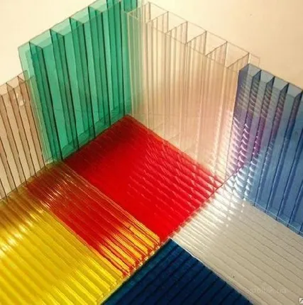Фото №0 Сотовый Поликарбонат цветной